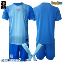 Maglie da calcio Inghilterra Portiere Prima Maglia Bambino Mondiali 2026  Manica Corta + Pantaloni corti)